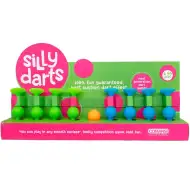 Silly Darts: Hádzanie na cieľ s lepiacimi šípkami