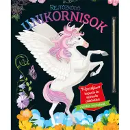 Skryté jednorožce - Omaľovánka so škrabacími a vyfarbovacími stranami