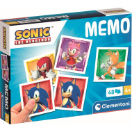 Sonic 48-dielna pamäťová hra - Clementoni