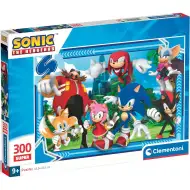 Sonic a ježko 300-dielne Super puzzle - Clementoni
