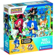 Sonic, ježko 180-dielna HQ puzzle - Clementoni