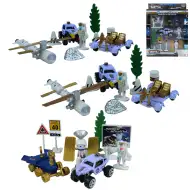 Space Team: Vesmírny súbor hračiek s vozidlami a doplnkami v rôznych variantoch 1ks