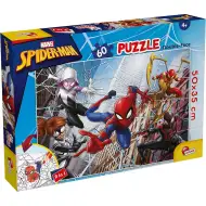 Spider-Man 2 v 1, 60-dielne puzzle a omaľovánka, 50x35 cm – Lisciani