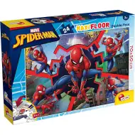 Spider-Man 2 v 1 maxi 24-dielne puzzle a omaľovánka 70x50 cm - Lisciani