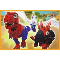 Spidey a dinosaury 2x24 ks puzzle - Trefl obrázok 2