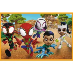 Spidey a dinosaury 2x24 ks puzzle - Trefl obrázok 3
