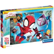 Spidey a jeho úžasní priatelia v akcii 104-dielna maxi supercolor puzzle - Clementoni
