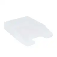 Spirit: Biela priehľadná podložka na dokumenty A4