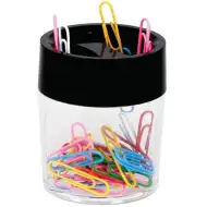 Spirit: Čierny plastový držiak na sponky