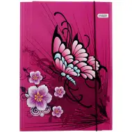 Spirit: Flowers motýľový gumičkový priečinok 600gr A/4