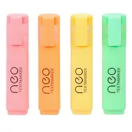 Spirit: Neo Pastel 4-dielna sada zvýrazňovačov