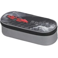 Spirit: Speed oválne púzdro na perá s motívom športového auta 20 x 10 x 6 cm