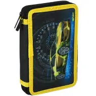 Spirit: Sport Car žltý športový automobil vzorovaný 2-poschodový naplnený peračník