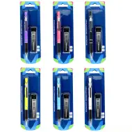 Spirit: Technoline 100 mechanická ceruzka s náplňou 0,5 mm HB grafitovou tuhou.