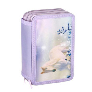 Spirit: Trojposchodový plnený peračník s jazdeckým vzorom, 28-dielny