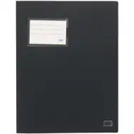 Spirit: Zakladač s držiakom na karty čiernej farby A4