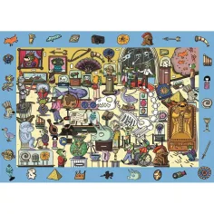 Spy Guy 100-dielne puzzle Múzeum - Trefl obrázok 2