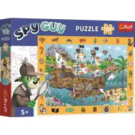 Spy Guy 100-dielne puzzle Pirátska loď - Trefl
