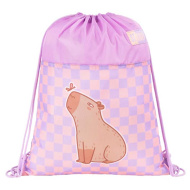 St.Right Chill Capybara vrecúško na cvičky, športový vak 34 x 43 cm