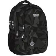 St.Right Geometric sivý ergonomický školský batoh, ruksak BP05 42x30x19cm