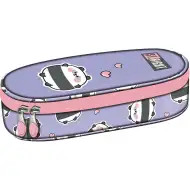 St.Right Happy Panda oválny peračník s motívom pandy PC01 23x9,5x6cm