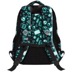 St.Right Neon futbalový školský batoh, ruksak BP26 39x27x17 cm obrázok 2