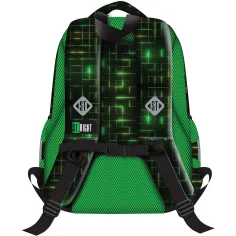 St.Right Neon gamer ovládač vzorovaný školský batoh, ruksak BP26 39x27x17 cm obrázok 2