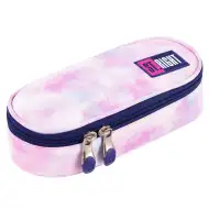 St.Right: Pink Sky pastelovo ružové oválne puzdro na perá 23 cm