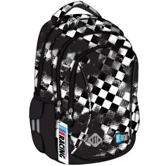 St.Right Race Check ergonomická školská taška, batoh BP73 46x31x20 cm