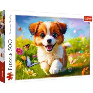 Šťastné šteniatko 500-dielne puzzle - Trefl