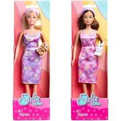 Steffi Love: Bábika Steffi s domácim zvieratkom v rôznych prevedeniach - Simba Toys