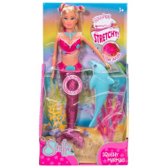 Steffi Love: Bábika morskej panny s mäkkým plutvovým chvostom - Simba Toys