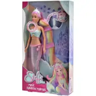 Steffi Love: Steffi magická dúhová morská panna s osvetlenou plutvou - Simba Toys