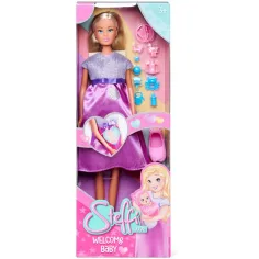 Steffi Love: Welcome Baby Steffi tehotná bábika - Simba Toys