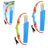 Strelec: Nová sada v dvoch variantoch s 3 šípmi 57cm