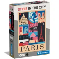 Štýl v meste Paríž 1000-dieliková puzzle - Clementoni