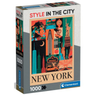 Style in the City New York puzzle 1000 dielikov - Clementoni