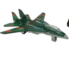 Super Army: Vojenská hračková sada s kovovými vozidlami a lietadlom s otáčacími kolesami v dvoch variantách obrázok 5