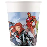 Súprava papierových pohárov Avengers 8 ks 200 ml