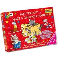 Súťaž o syr a Maci v ovocnom sade - rozvíjajúca spoločenská hra - D-Toys