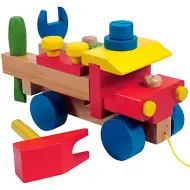 Montážne drevené nákladné auto 