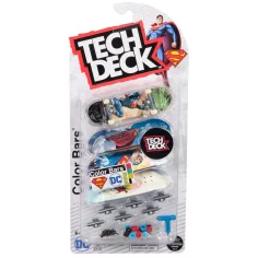 Tech Deck: Superman fingerboard – 4-dielna sada fingerboardov - Spin Master