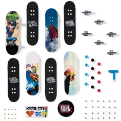 Tech Deck: Superman fingerboard – 4-dielna sada fingerboardov - Spin Master obrázok 2