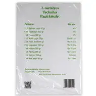 Technická papierová súprava pre 3. ročník, 18 ks