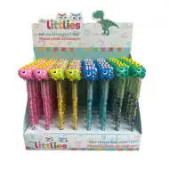 The Littlies: Ceruzka s vymeniteľnou náplňou s motívom dinosaura, rôzne druhy, 1 ks