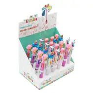 The Littlies: Šesťfarebné perá v rôznych variantoch 1ks