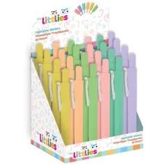 The Littlies pastelový zvýrazňovač v rôznych prevedeniach, 1 ks