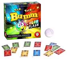 Tick Tack Bum Color Flash spoločenská hra - Piatnik obrázok 3
