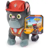 Tlapková patrola: Rubble a jeho tím Charger plyšák 19cm - Spin Master