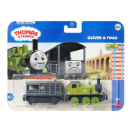 Tomáš a priatelia: Oliver &amp; Toad deluxe lokomotíva - Mattel
